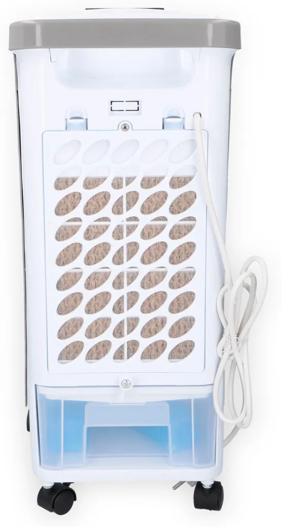 Lifetime Air Luftkühler, Airco, 3 Lüftergeschwindigkeiten, Swing Funktion, 2 Kühlelemente - Mit Befeuchtung Und Reinigung - Weiß - 62 Watt 9 Lifetime Air Luftkühler, Airco, 3 Lüftergeschwindigkeiten, Swing Funktion, 2 Kühlelemente - Mit Befeuchtung Und Reinigung - Weiß - 62 Watt – Bild 7