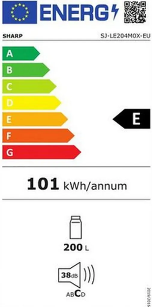 Sharp - SJ-LE204M0X-EU - Einbau-Kühlschrank - Festtür-Technik 6 Sharp - SJ-LE204M0X-EU - Einbau-Kühlschrank - Festtür-Technik – Bild 4