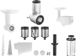 KitchenAid 5KSM2FPPC Zubehör Set Bundle Für Küchenmaschinen, Fleischwolf, Pürieraufsatz, Gemüseschneider (5KSMFVSFGA + 5KSMVSA) -Kaufland Verkäufe 7966721c7976aa7f6f948ca1e2f526df