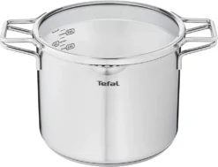 TEFAL Nordica H852SA55 Stahl-Topfset Mit Deckel 10-teilig, Topf: 18/20/24 Cm, Kochtopf Hoch 22cm, Rondel 16cm -Kaufland Verkäufe 79a6ff4cfe79d80d2cb9294f3e4275b6