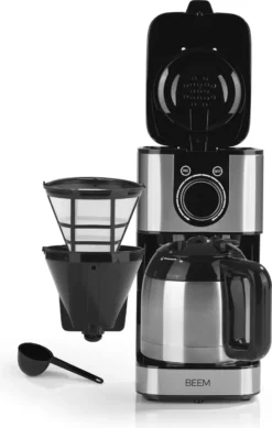 BEEM FRESH-AROMA-SWITCH Filterkaffeemaschine - Thermo Edelstahl 1 L Thermoskanne Bedienrad 24h-Timer 800 W Für 4-8 Tassen Kaffeemaschine Timer -Kaufland Verkäufe 79dc4a11933dabb0479e0b5327052dc8