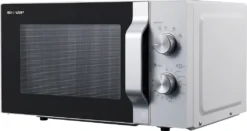 Sharp R204WA Solo-Mikrowelle 6 Leistungsstufen - Mechanischer Bedienung Zum Auftauen, Garen Und Erwärmen -Kaufland Verkäufe 7ae4c4c3bf3beb2af2d500adc193cfaf