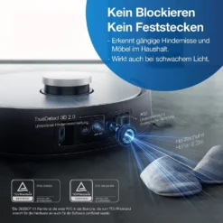 Ecovacs Deebot X1 Omni Saugroboter Wischfunktion Kamera 4 Reinigungsstufen 0,4 L 34 Ecovacs Deebot X1 Omni Saugroboter Wischfunktion Kamera 4 Reinigungsstufen 0,4 L -Kaufland Verkäufe 7bf32ae7320c9dc30017fd061b655e0f
