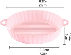 2 Stück Air Fryer Silikon Topf Wiederverwendbar Ersatzeinlagen Korb Backofen Pad Hitzebeständige Backblech Fried Pizza Heißluftfritteuse Matte Blau 18,5*21*4cm -Kaufland Verkäufe 7c6ce5ab2eec603a4e0538de18ea2866