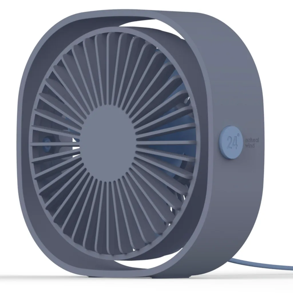 IMoshion USB Schreibtischventilator - Blau 3 IMoshion USB Schreibtischventilator - Blau