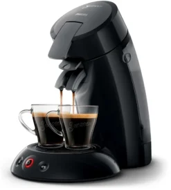 Philips Senseo® Original Kaffeepad Maschine, Crema Plus Technologie, Schwarz (HD6553/67)