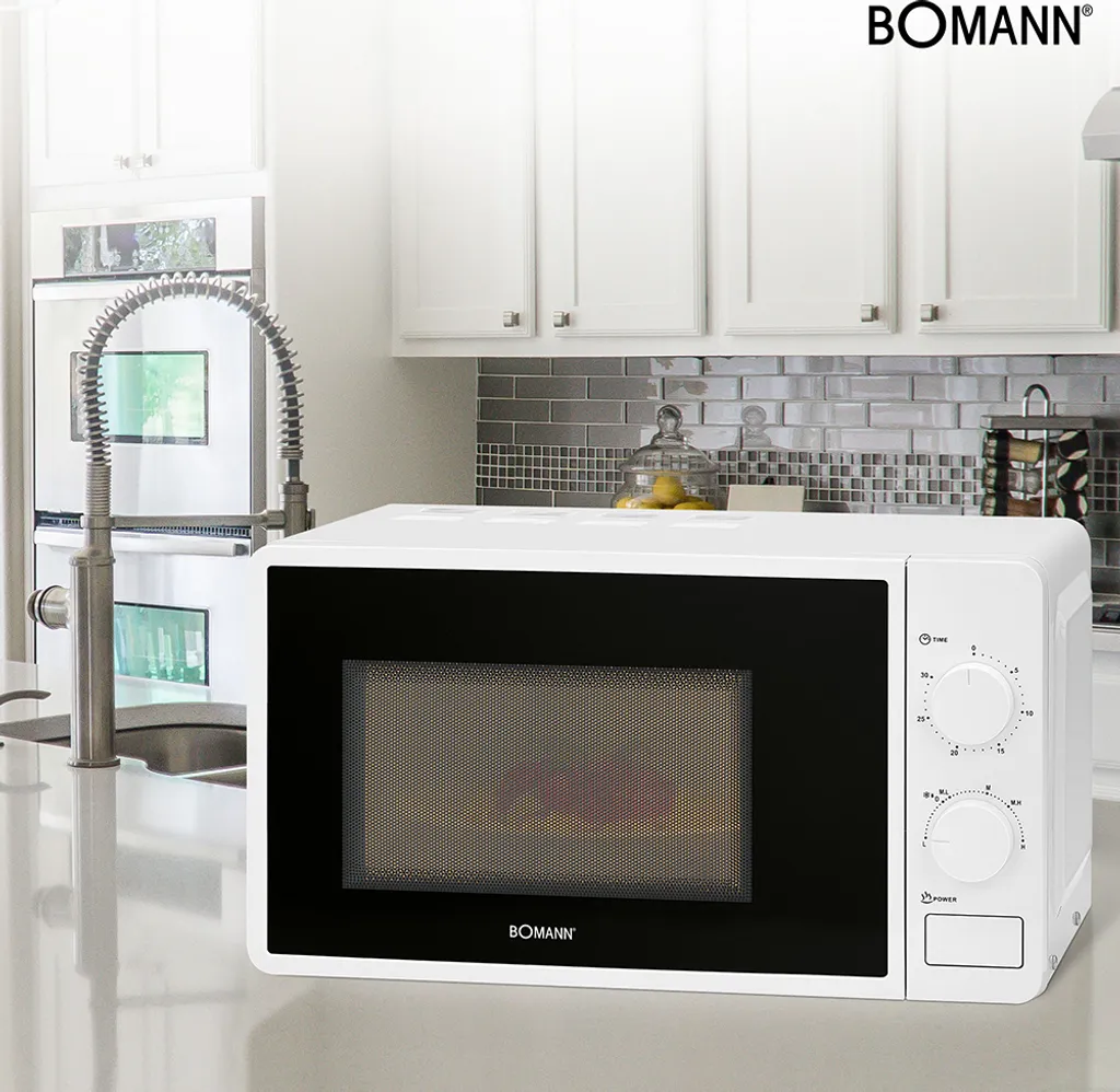 Bomann Mikrowelle MW 6014 CB Weiß 6 Bomann Mikrowelle MW 6014 CB Weiß – Bild 4