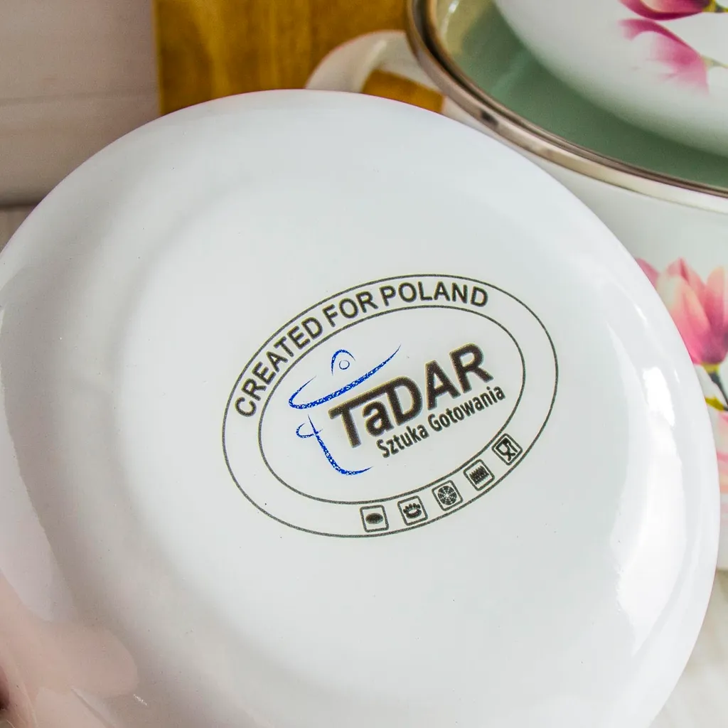 8 Tlg TOPFSET Kochtopfset Töpfe Induktionstöpfe Induktion Emaille Mit Glasdeckel 8 8 Tlg TOPFSET Kochtopfset Töpfe Induktionstöpfe Induktion Emaille Mit Glasdeckel – Bild 6