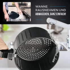 BALTER Heißluftfritteuse Heissluft Friteuse Heißluft Fritteuse Edelstahl 5 Liter XXL -Kaufland Verkäufe 7daafdbf13a777bc4aba6f8357f24e17