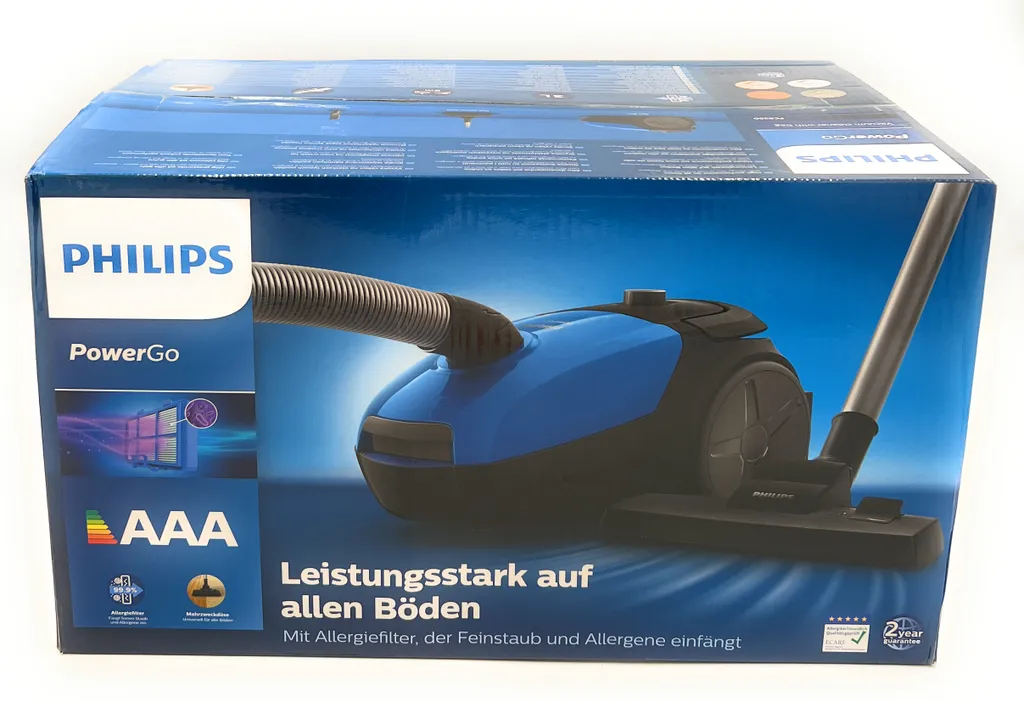 Philips FC8250/09 PowerGo, 750W, 3L, Staubsauger - Blau 8 Philips FC8250/09 PowerGo, 750W, 3L, Staubsauger - Blau – Bild 6