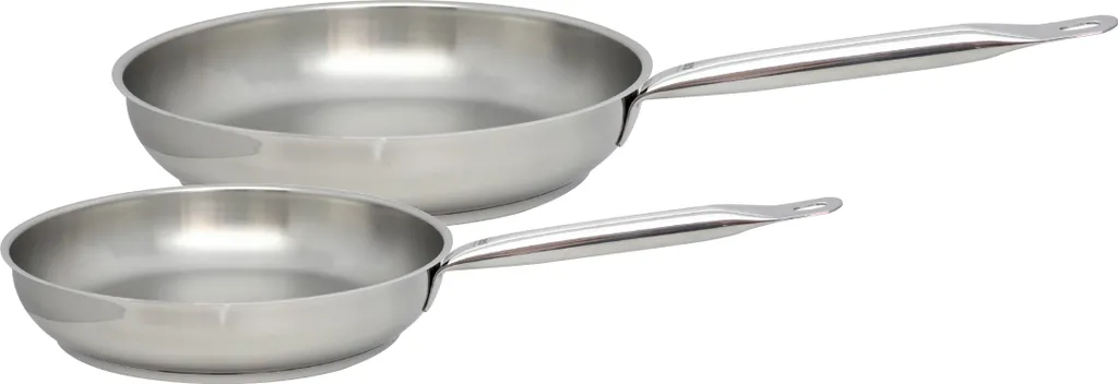 ELO Pfannenset Profi Therm 2 Teilig (24 Und 28 Cm) Aus Edelstahl, 24540 3 ELO Pfannenset Profi Therm 2 Teilig (24 Und 28 Cm) Aus Edelstahl, 24540