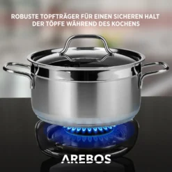 AREBOS Gaskochfeld 5 Flammen, Glaskeramik, Inkl. Topfträger & Zündsicherung, Autark, Geeignet Für Erdgas Oder Propangas, Gasherd, Gaskocher 17 AREBOS Gaskochfeld 5 Flammen, Glaskeramik, Inkl. Topfträger & Zündsicherung, Autark, Geeignet Für Erdgas Oder Propangas, Gasherd, Gaskocher -Kaufland Verkäufe 7df28ea83d59db2b121478def0bc88c8
