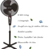 Echos Standventilator | Oszilierender Ventilator | Windmaschine | 40 Watt | 41 Cm Ø -Kaufland Verkäufe 7e03f5443f6ba762bb1ab429da760fe4