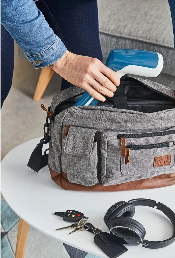 Tefal Dampfbürste DT6130 - Leistung: 1300 Watt - Farbe: Weiß/Blau 12 Tefal Dampfbürste DT6130 - Leistung: 1300 Watt - Farbe: Weiß/Blau – Bild 10