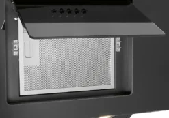 Bomann DU 7602 G Kopffreie Vertikal-Dunstabzugshaube 60cm, Glas-Front, Umluft- Oder Abluft-Betrieb & LED Beleuchtung, Mit Aluminium-Dunstfilter, Abzug 350 M3/h, Schwarz -Kaufland Verkäufe 7e60d3f24a586b5fd62b75d8e7d26f40