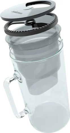 Wessper Wasserfilterkanne Aus Glas 2.5 L Kompatibel Mit Brita-Wasserfilterkartuschen, Inklusive 1 Wasserfilter-Kartusche, Reduziert Kalk Und Chlor, Schwarz 25 Wessper Wasserfilterkanne Aus Glas 2.5 L Kompatibel Mit Brita-Wasserfilterkartuschen, Inklusive 1 Wasserfilter-Kartusche, Reduziert Kalk Und Chlor, Schwarz -Kaufland Verkäufe 7e77723c0b828a2d1b65fe3f772e2fd5