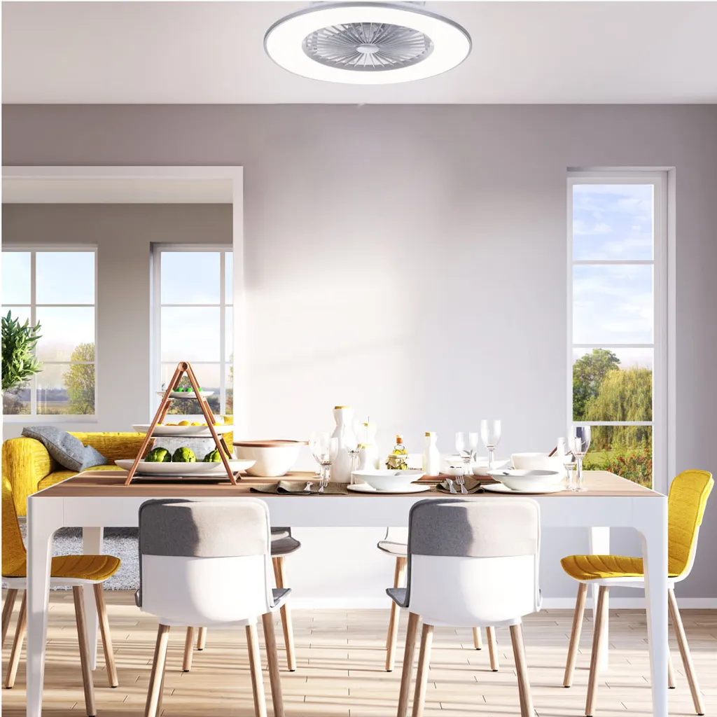 Selltec LED Deckenlampe Ventilator AIR 3 Stufen, Dimmbar, Fernbedienung CCT, Wohnzimmer Wohnzimmer, Schlafzimmer, Kinderzimmer 14646055 10 Selltec LED Deckenlampe Ventilator AIR 3 Stufen, Dimmbar, Fernbedienung CCT, Wohnzimmer Wohnzimmer, Schlafzimmer, Kinderzimmer 14646055 – Bild 8