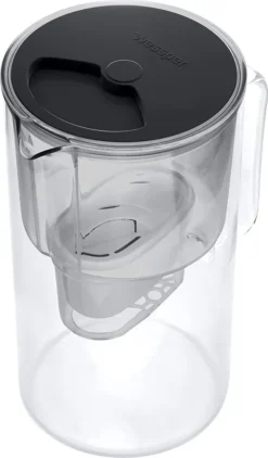 Wessper Wasserfilterkanne Aus Glas 2.5 L Kompatibel Mit Brita-Wasserfilterkartuschen, Inklusive 1 Wasserfilter-Kartusche, Reduziert Kalk Und Chlor, Schwarz 23 Wessper Wasserfilterkanne Aus Glas 2.5 L Kompatibel Mit Brita-Wasserfilterkartuschen, Inklusive 1 Wasserfilter-Kartusche, Reduziert Kalk Und Chlor, Schwarz -Kaufland Verkäufe 7f64316a37acda5022d33d771c41fb73