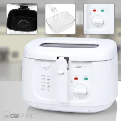 Clatronic FR 3771 Fritteuse, Geruchs- Und Fettdunstfilter, Stufenlos Regelbarer Thermostat Mit Kontrollleuchte (130 °C–190 °C), Großer Frittierkorb, 1800 W, Cool Touch-Gehäuse, Weiß 14 Clatronic FR 3771 Fritteuse, Geruchs- Und Fettdunstfilter, Stufenlos Regelbarer Thermostat Mit Kontrollleuchte (130 °C–190 °C), Großer Frittierkorb, 1800 W, Cool Touch-Gehäuse, Weiß -Kaufland Verkäufe 7fb9a1dee1d1131c05f9f4b2f546e0c1