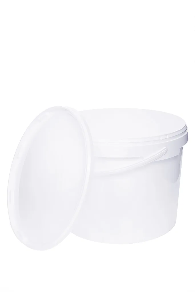 Eimer Mit Deckel Und Henkel Weiß Lebensmittelecht, Stabil, Luftdicht - Plastikeimer Mit Griff Bügel Lebensmitteleimer, Anzahl:1, Farbe:Weiß, Größe:10L 5 Eimer Mit Deckel Und Henkel Weiß Lebensmittelecht, Stabil, Luftdicht - Plastikeimer Mit Griff Bügel Lebensmitteleimer, Anzahl:1, Farbe:Weiß, Größe:10L – Bild 3