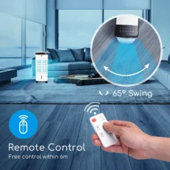 Aigostar 3,5L Mobiler Luftkühler 4-in-1 Mit 3 Stufen, LED Anzeige, Klima Ventilator Mit Fernbedienung, Mobiles Klimagerät Ohne Abluftschlauch Inkl. Timer & Oszillation Aircooler (Weiß/Schwarz) 13 Aigostar 3,5L Mobiler Luftkühler 4-in-1 Mit 3 Stufen, LED Anzeige, Klima Ventilator Mit Fernbedienung, Mobiles Klimagerät Ohne Abluftschlauch Inkl. Timer & Oszillation Aircooler (Weiß/Schwarz) -Kaufland Verkäufe 80a34e2d9b634939397e0d5fc3d35747