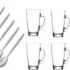 6 Kaffeegläser 300ml Mit Henkel Mit 6 Löffel Teegläser Latte Macchiato Gläser -Kaufland Verkäufe 80b585b600ebabef1683078eabe5ba14