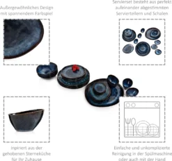 Sänger SÄNGER | Tafelservice Tokio Aus Steingut, 23-teiliges Geschirrset Für 4 Personen, Einzigartiges Design -Kaufland Verkäufe 812d723639bdf3cd1a95058800dd0efa