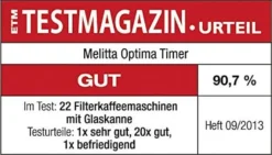 Melitta Optima Timer 100801 Bk, Filterkaffeemaschine Mit Glaskanne Und Timer-Funktion, Abnehmbarer Wassertank, Schwarz 26 Melitta Optima Timer 100801 Bk, Filterkaffeemaschine Mit Glaskanne Und Timer-Funktion, Abnehmbarer Wassertank, Schwarz -Kaufland Verkäufe 817cbc156f7f16460d2c2a2b04dd46ec