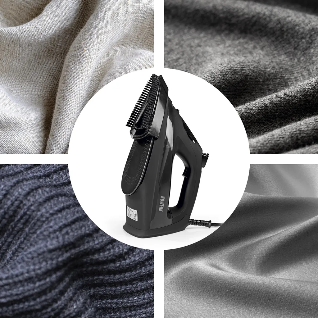 Dampfbügeleisen Bügeleisen Keramik Dampfstoß Messbecher Dampfgenerator 2400W 4 Dampfbügeleisen Bügeleisen Keramik Dampfstoß Messbecher Dampfgenerator 2400W – Bild 2