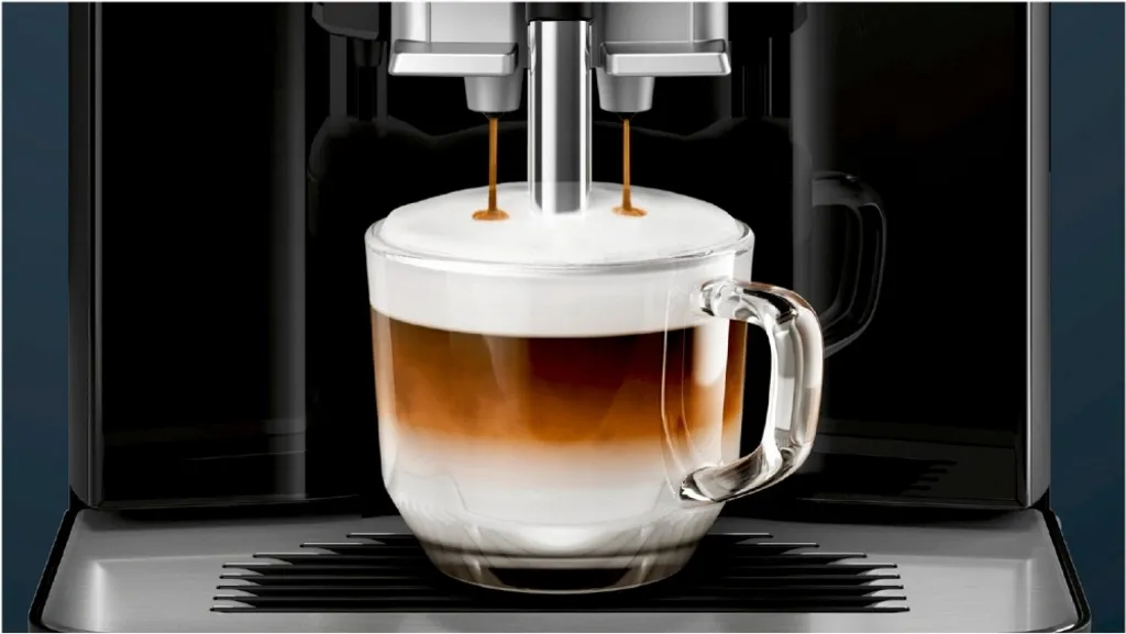 Siemens EQ.300 Kaffeevollautomat TI351509DE, Kompakte Größe, Einfache Bedienung, 1.300 Watt, Schwarz 12 Siemens EQ.300 Kaffeevollautomat TI351509DE, Kompakte Größe, Einfache Bedienung, 1.300 Watt, Schwarz – Bild 10