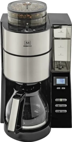 MELITTA 1021-02 Aroma Fresh Kaffeeautomat Mit Timer Und Mahlwerk Schwarz, Farbe:Schwarz -Kaufland Verkäufe 822bf3a19e427fe9713023e1c0d1c326