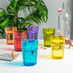 Rink Drink 6 Stück Farbige Gläser Highball-Set - Vibrant Multicolored Partei-Cocktail-Trinken Tumblers - 365ml - 6 Farben 10 Rink Drink 6 Stück Farbige Gläser Highball-Set - Vibrant Multicolored Partei-Cocktail-Trinken Tumblers - 365ml - 6 Farben -Kaufland Verkäufe 82729eeea05d157caa554a0d447897cf