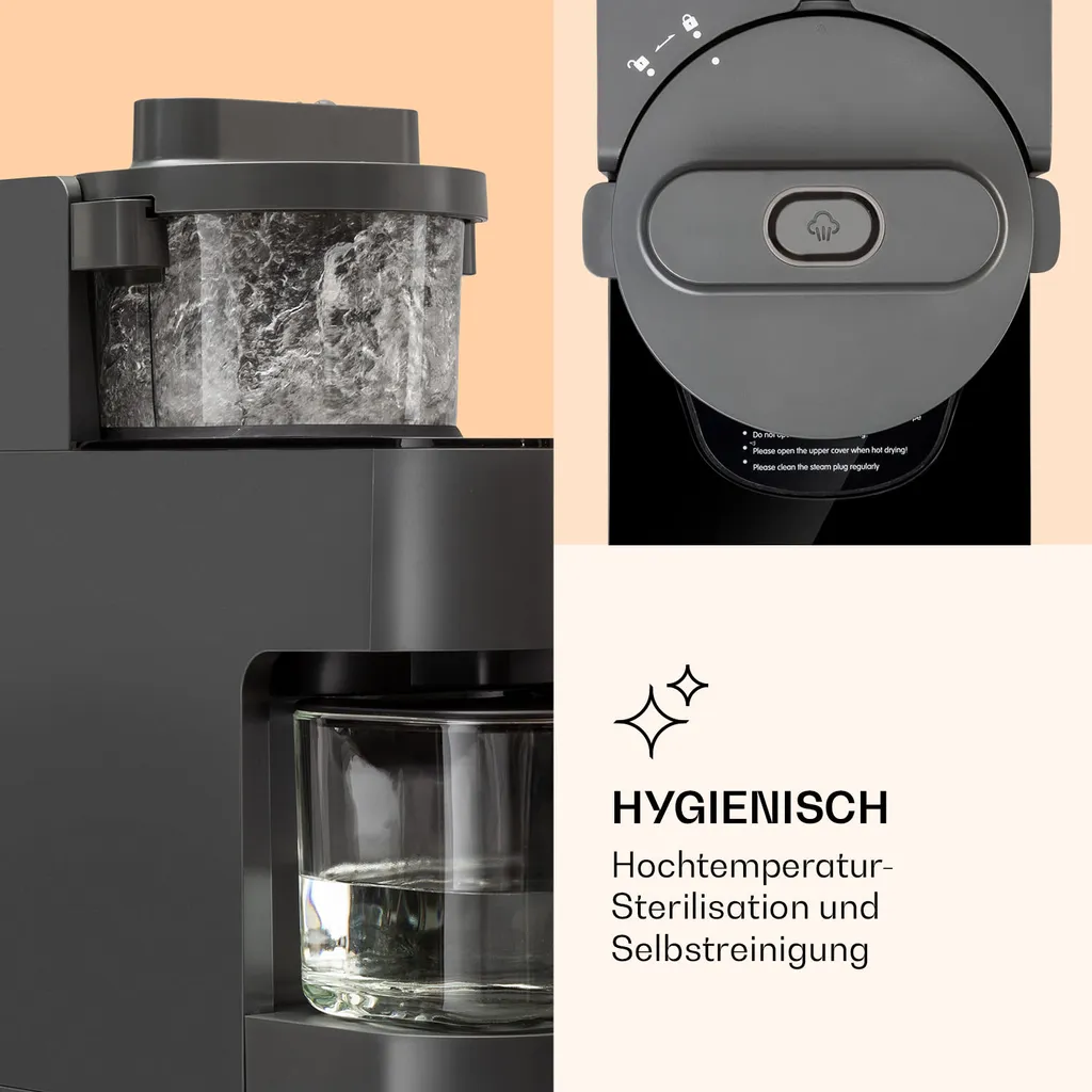 Marcia Nussmilchbereiter 300 - 1200 Ml 360° Touch Herausnehmbarer Wassertank 8 Marcia Nussmilchbereiter 300 - 1200 Ml 360° Touch Herausnehmbarer Wassertank – Bild 6
