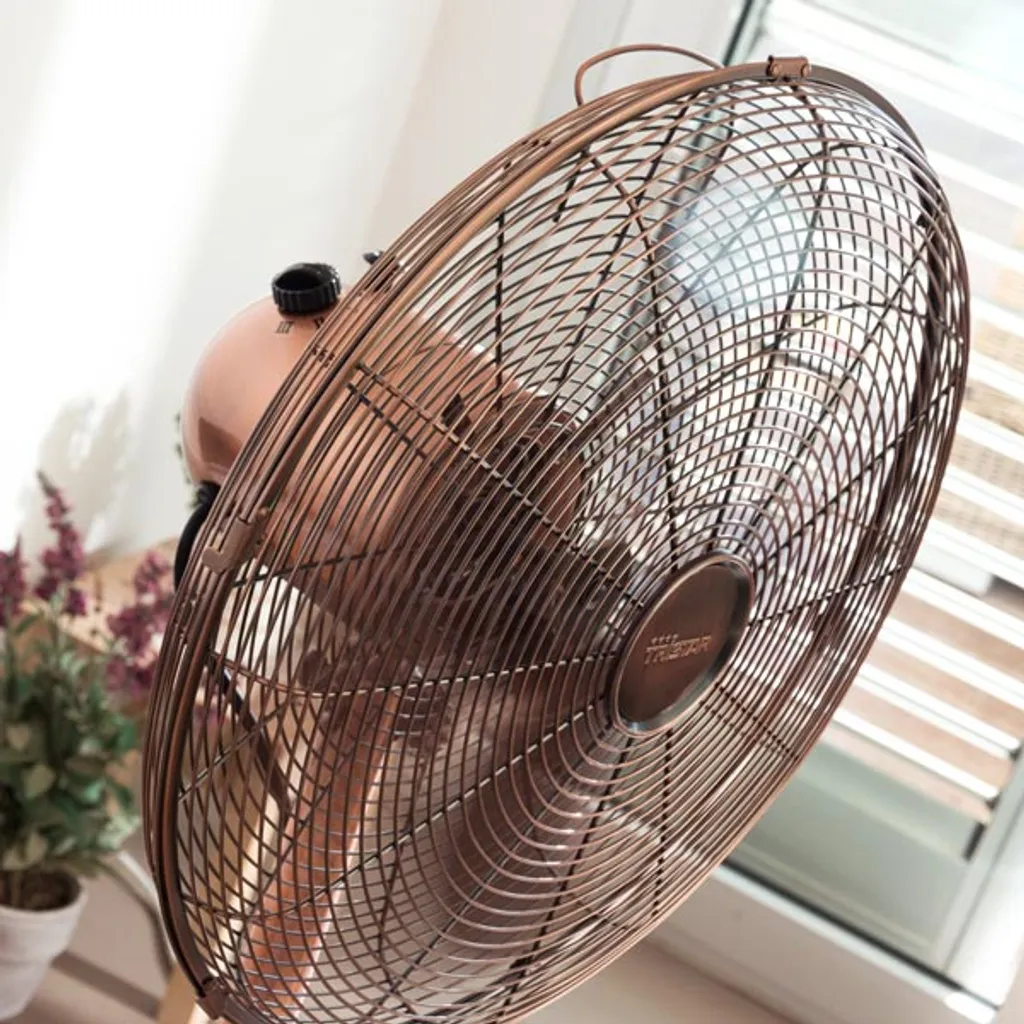Tristar Retro Standventilator VE-5971 50 W 40 Cm Kupferfarben 16 Tristar Retro Standventilator VE-5971 50 W 40 Cm Kupferfarben – Bild 14