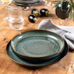 Like. By Villeroy & Boch Tafelset Crafted Breeze Blau,braun -Kaufland Verkäufe 83538d6656c901d8f252cbbb69715229