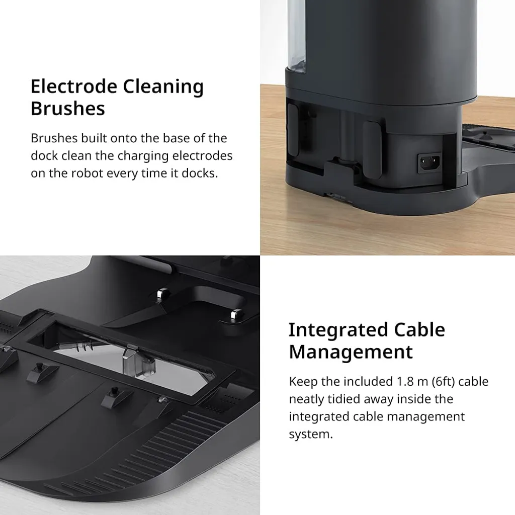 Roborock Auto-Empty Dock Für Roborock S7, S7 MaxV Staubsauger Roboter, Automatic Dust Collection, 3L Dust Bag, App-Control Schwarz 14 Roborock Auto-Empty Dock Für Roborock S7, S7 MaxV Staubsauger Roboter, Automatic Dust Collection, 3L Dust Bag, App-Control Schwarz – Bild 12