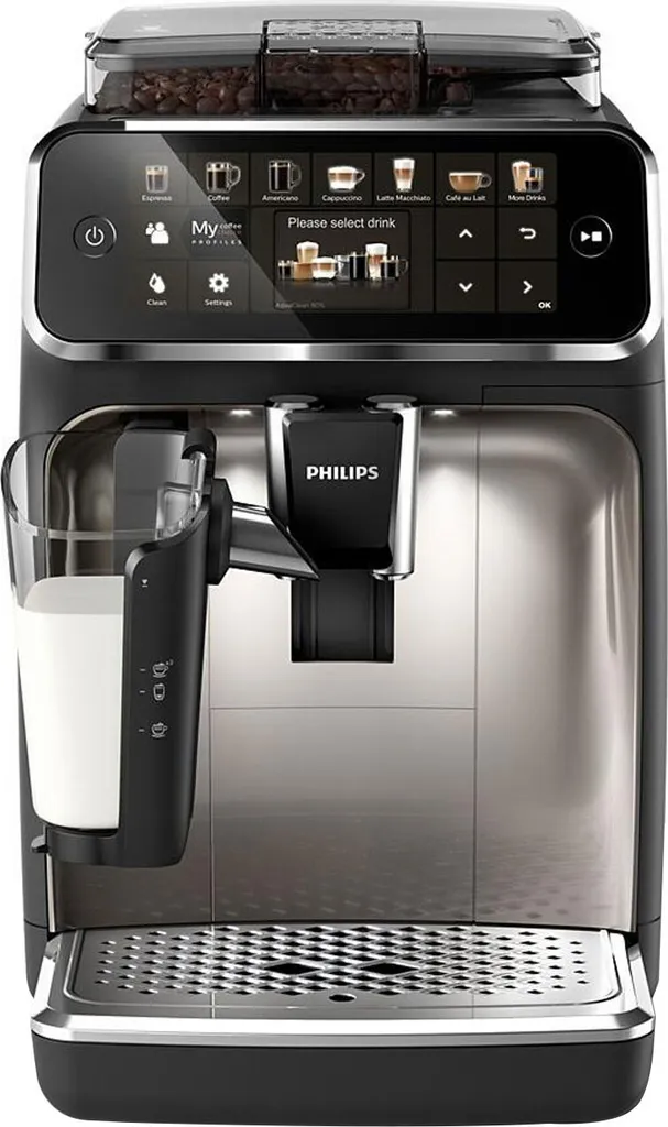 Does Not Apply Philips Series 5400 Kaffeevollautomat – Lattego Milchsystem, 12 Kaffeespezialitäten, Intuitives Display, 4 Benutzerprofile, Chrom (EP5447/90), Chrom / Einzigartig 15 Does Not Apply Philips Series 5400 Kaffeevollautomat – Lattego Milchsystem, 12 Kaffeespezialitäten, Intuitives Display, 4 Benutzerprofile, Chrom (EP5447/90), Chrom / Einzigartig – Bild 13