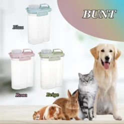 Futtertonne Tierfutterbehälter 2kg Vorratsdose Schüttdose BPA-freier Kunststoff Luftdicht Wasserdicht 4,4 Pfund / 2KG Tiernahrung Aufbewahrungsbox Für Haustieren Hund, Katze, Vogel (Blau) 13 Futtertonne Tierfutterbehälter 2kg Vorratsdose Schüttdose BPA-freier Kunststoff Luftdicht Wasserdicht 4,4 Pfund / 2KG Tiernahrung Aufbewahrungsbox Für Haustieren Hund, Katze, Vogel (Blau) -Kaufland Verkäufe 83ecdb1e900980a804ec730f60013ff4