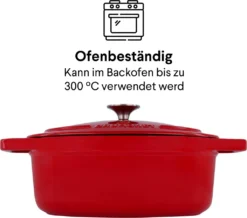 Daumonet Gusseisen-Bräter - Oval Ø 29 Cm - Kirschrot 19 Daumonet Gusseisen-Bräter - Oval Ø 29 Cm - Kirschrot -Kaufland Verkäufe 8421e8cc4272102aee32094dda4833fb