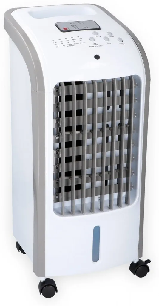 Lifetime Air Luftkühler, Airco, 3 Lüftergeschwindigkeiten, Swing Funktion, 2 Kühlelemente - Mit Befeuchtung Und Reinigung - Weiß - 62 Watt 8 Lifetime Air Luftkühler, Airco, 3 Lüftergeschwindigkeiten, Swing Funktion, 2 Kühlelemente - Mit Befeuchtung Und Reinigung - Weiß - 62 Watt – Bild 6