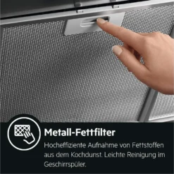 AEG DUB1611M Unterbau-Dunstabzugshaube / Abluft Oder Umluft / 60cm / Edelstahl / Max. 71 M³/h / Min. 63 – Max. 69 DB(A) / D / Schiebeschalter -Kaufland Verkäufe 846e39f8fb789f6f5370c6b17143d55f