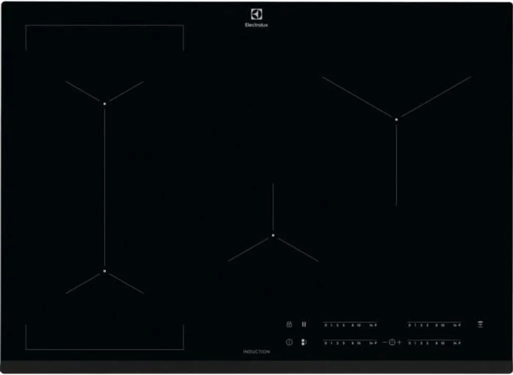 ELECTROLUX EIV734 - Induktionskochfeld - 4 Brenner - 7350 W - 15 Leistungsstufen - Schwarz 4 ELECTROLUX EIV734 - Induktionskochfeld - 4 Brenner - 7350 W - 15 Leistungsstufen - Schwarz – Bild 2