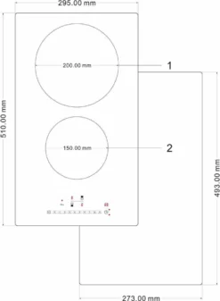Acopino Glaskeramik Kochfeld Autark Einbaukochfeld KM2 Mit Sensor Touch Control, Zwei Kochzonen -Kaufland Verkäufe 8501d36aa6f88c35c52ab2fb06fae82f