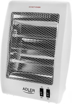 Adler Heater AD 7709 Halogen-Heizstrahler, 800 W, Anzahl Leistungsstufen 2, Weiß -Kaufland Verkäufe 859d8d60870e95067aebc7b5a2a1477f