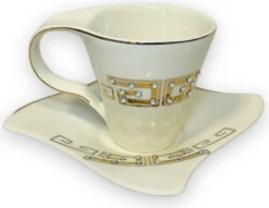 12-teiliges Medusa Mäander Kaffeeservice Mit Goldschliff Kaffeetassen Für 6 Personen 6 Tassen + 6 Untertassen Weiß-Gold Genießen Servieren Kaffee 12 12-teiliges Medusa Mäander Kaffeeservice Mit Goldschliff Kaffeetassen Für 6 Personen 6 Tassen + 6 Untertassen Weiß-Gold Genießen Servieren Kaffee -Kaufland Verkäufe 85fdbcbedd792d1d0906c46437521041