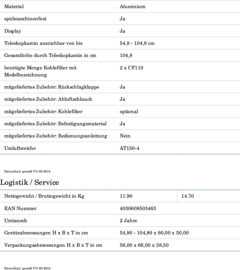 PKM Dunstabzugshaube Wandhaube Wandesse 8060GZ Edelstahl Mit Glasfront 60 Cm 10 PKM Dunstabzugshaube Wandhaube Wandesse 8060GZ Edelstahl Mit Glasfront 60 Cm – Bild 8