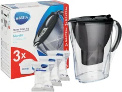 Brita Fill & Enjoy Starterpaket Marella Cool, Gesamtvolumen 2,4 L (gefiltertes Wasser 1,4 L), Incl. 3 Kartuschen MAXTRA+ , Farbe Blau -Kaufland Verkäufe 86ceb09ec3cd7629af9e4c92f7ae8d7e