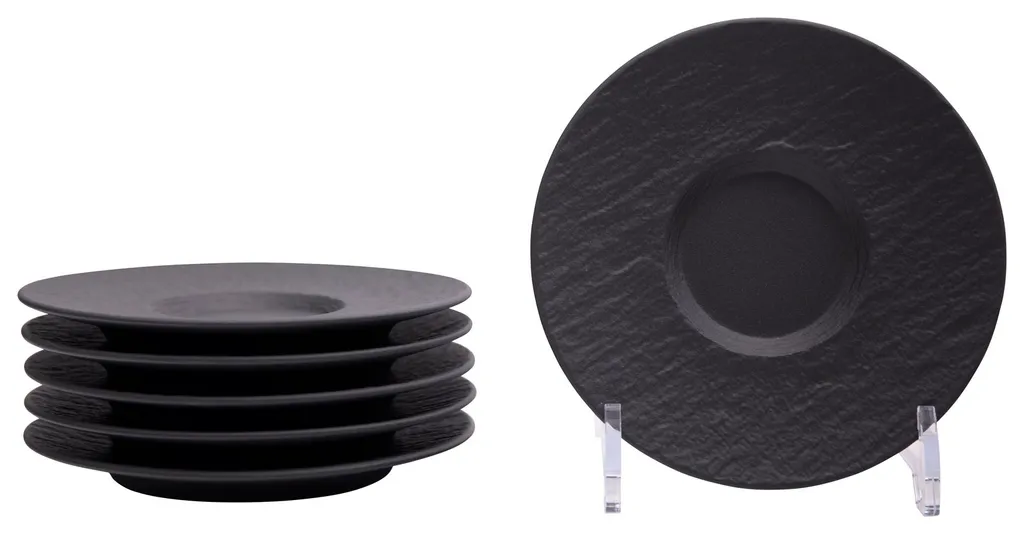 Villeroy & Boch Manufacture Rock Kaffeeservice Für 6 Personen 18-teilig 5 Villeroy & Boch Manufacture Rock Kaffeeservice Für 6 Personen 18-teilig – Bild 3