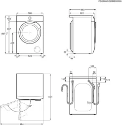 AEG LWR9W80609 Waschtrockner Frontlader Freistehend 10kg + 6kg Öko Lavamat -Kaufland Verkäufe 87069bc7d17244d89436cbb7f4f111df
