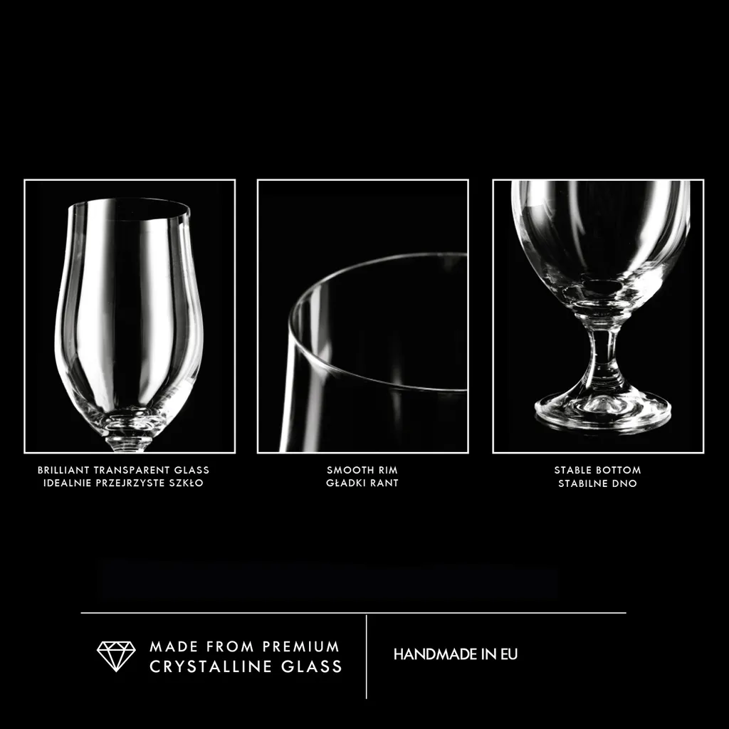 KROSNO Harmony Lager Biergläser, 6er-Set, 500 Ml 13 KROSNO Harmony Lager Biergläser, 6er-Set, 500 Ml – Bild 11